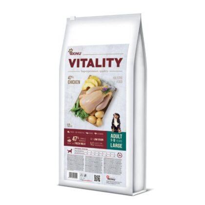 Akinu Vitality Adult Large Ξηρά Τροφή Σκύλου με Κοτόπουλο