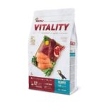 Akinu Vitality Puppy Small/Medium Ξηρά Τροφή Σκύλου με Πάπια και Ψάρι