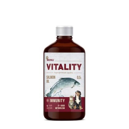 Akinu Vitality Immunity Λάδι Σολομού Σκύλου & Γάτας