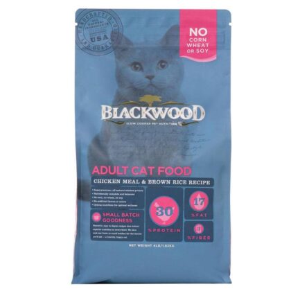 Blackwood Adult Ξηρά Τροφή Γάτας με Κοτόπουλο και Καστανό Ρύζι