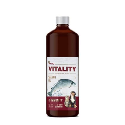 Akinu Vitality Immunity Λάδι Σολομού Σκύλου & Γάτας