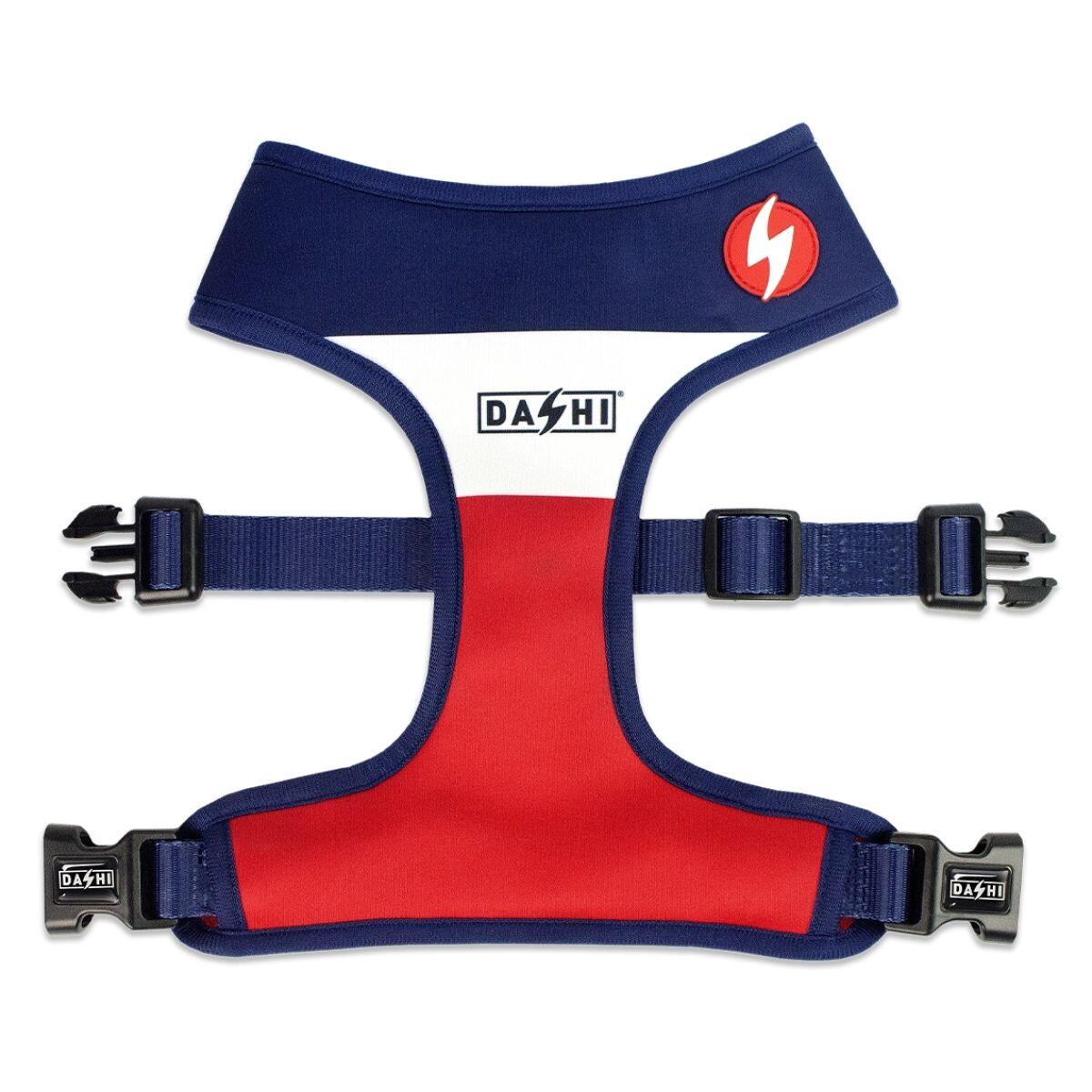 Dashi Mesh Σαμαράκι Σκύλου - Red & Blue
